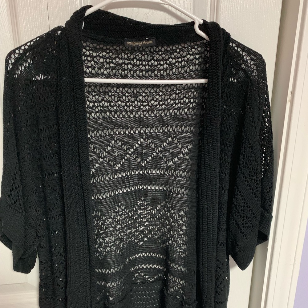 Cute knitted cocoon cardigan